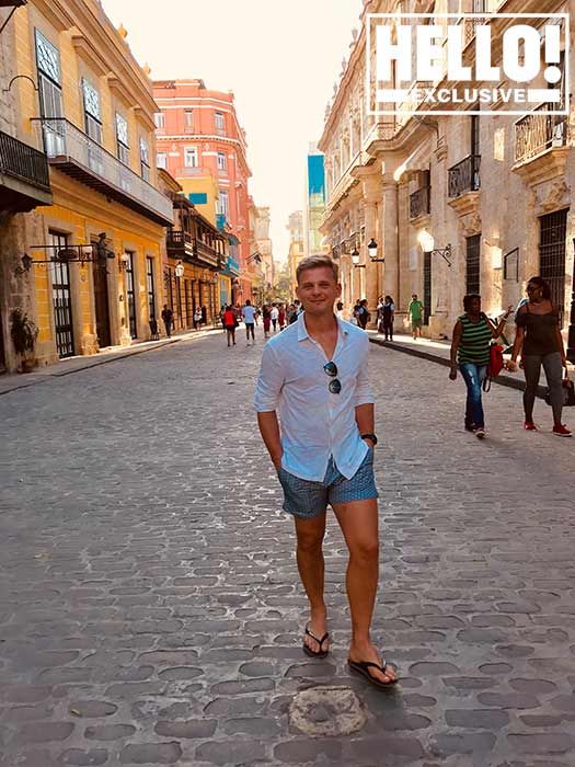 Jeff strolling through the streets of Old Havana