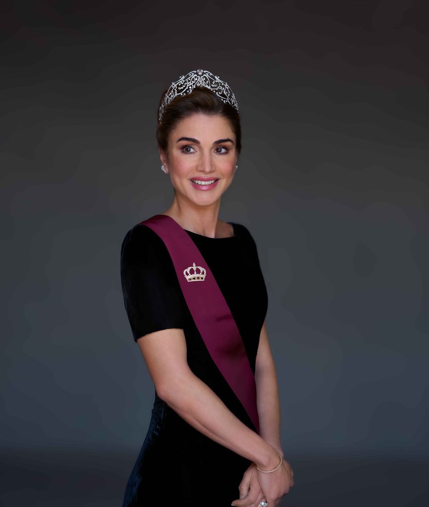 Queen Rania birthday portrait