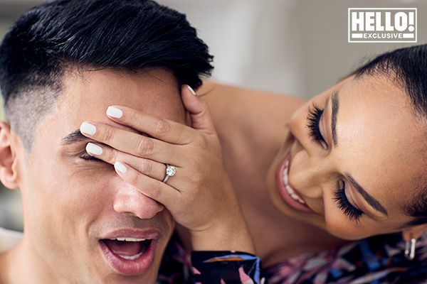Siva Kaneswarans fiancee covers his eyes in romantic moment