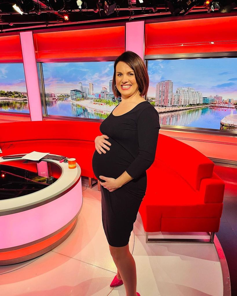Nina Warhurst announced her third pregnancy in Instagram