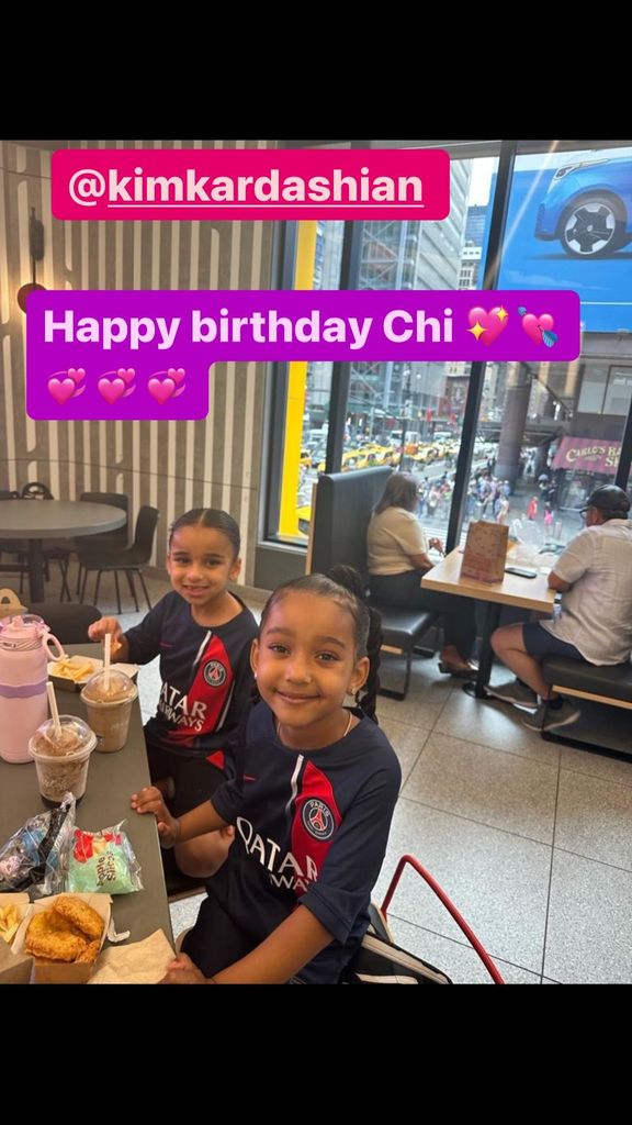 Rob Kardashian paid tribute to his niece Chicago West on her birthday