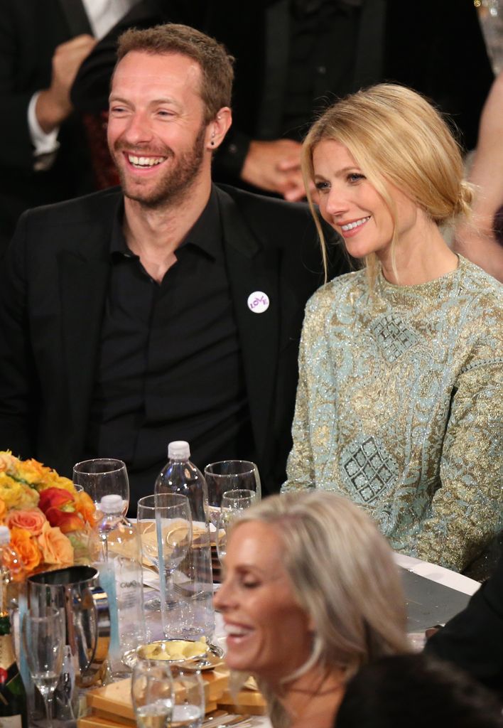 Gwyneth and Chris in 2014 just before announcing their split