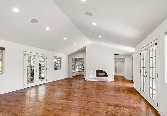 Living room at Zendaya's $4m ranch