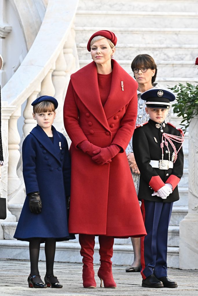 Princess Gabriella twinned with her mother in matching Didierangelo outfits