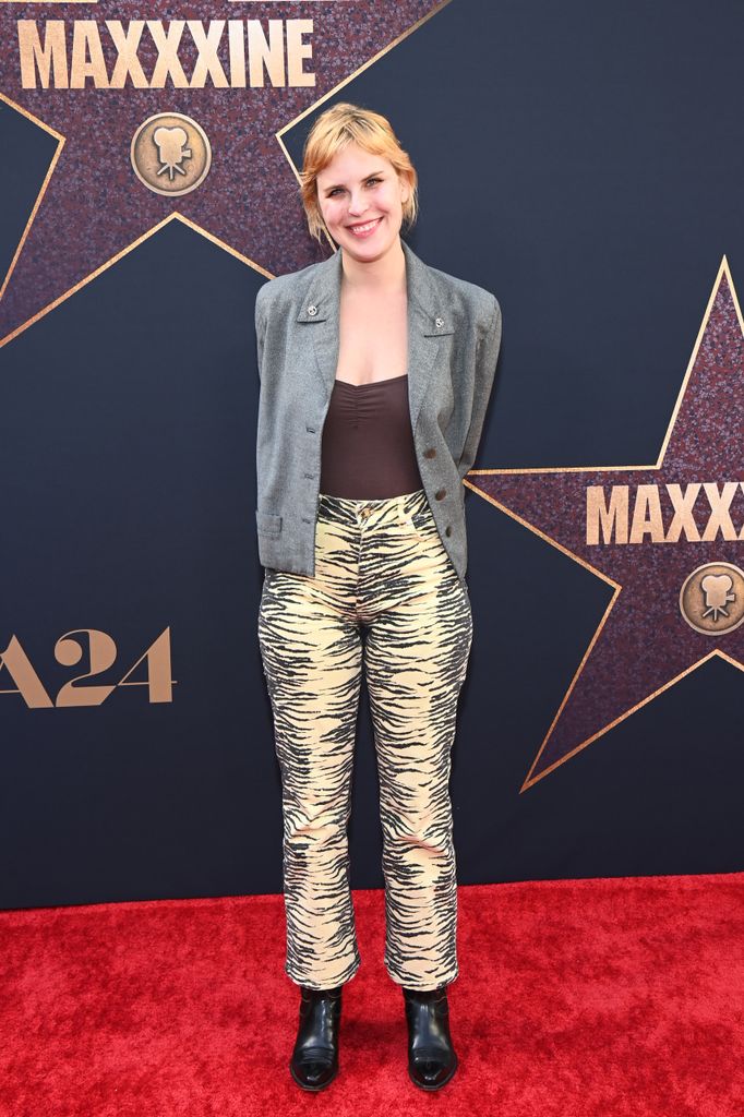 Tallulah Willis attends the World Premiere Of A24's "MAXXXINE"