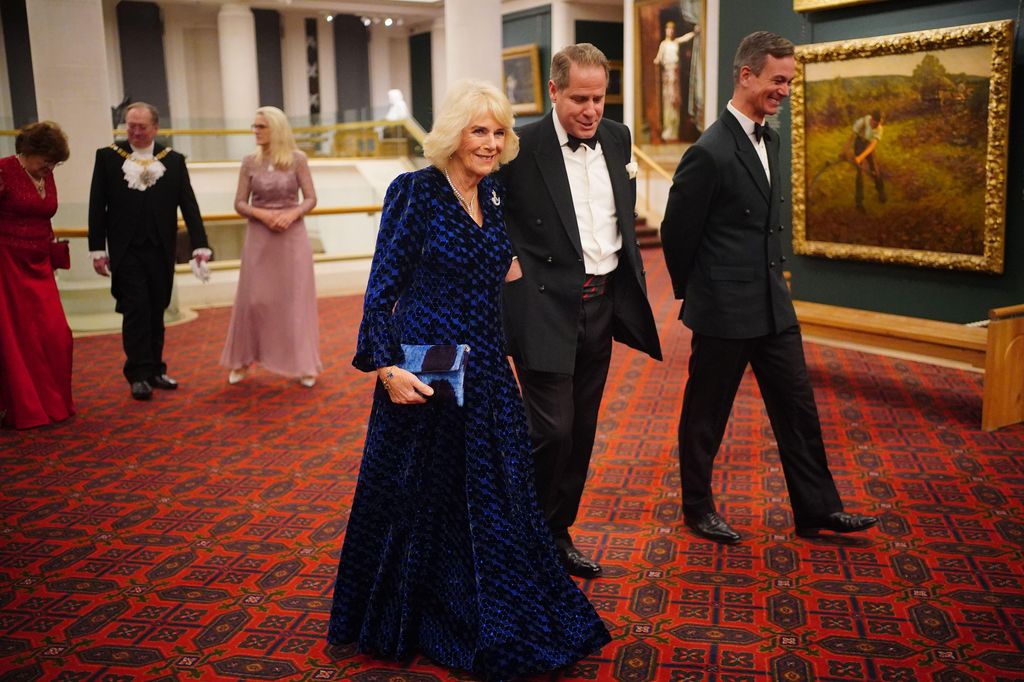 Queen Camilla at Rifles Awards Dinner