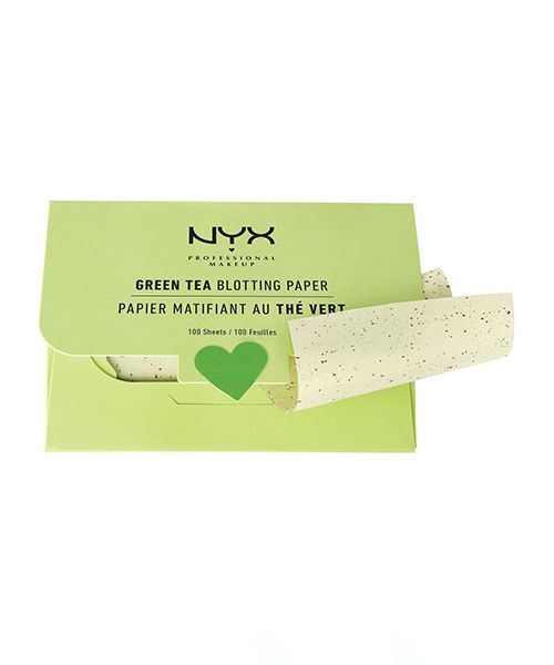 nyx green tea blotting paper