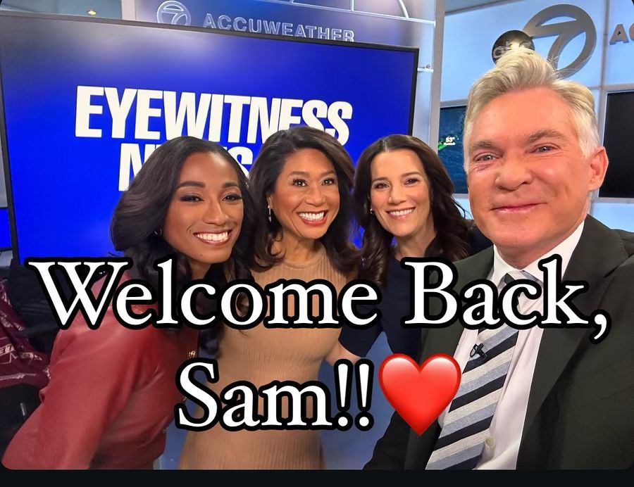 Sam Champion returns to work at ABC News after getting Mohs surgery for his skin cancer diagnosis, shared on Instagram