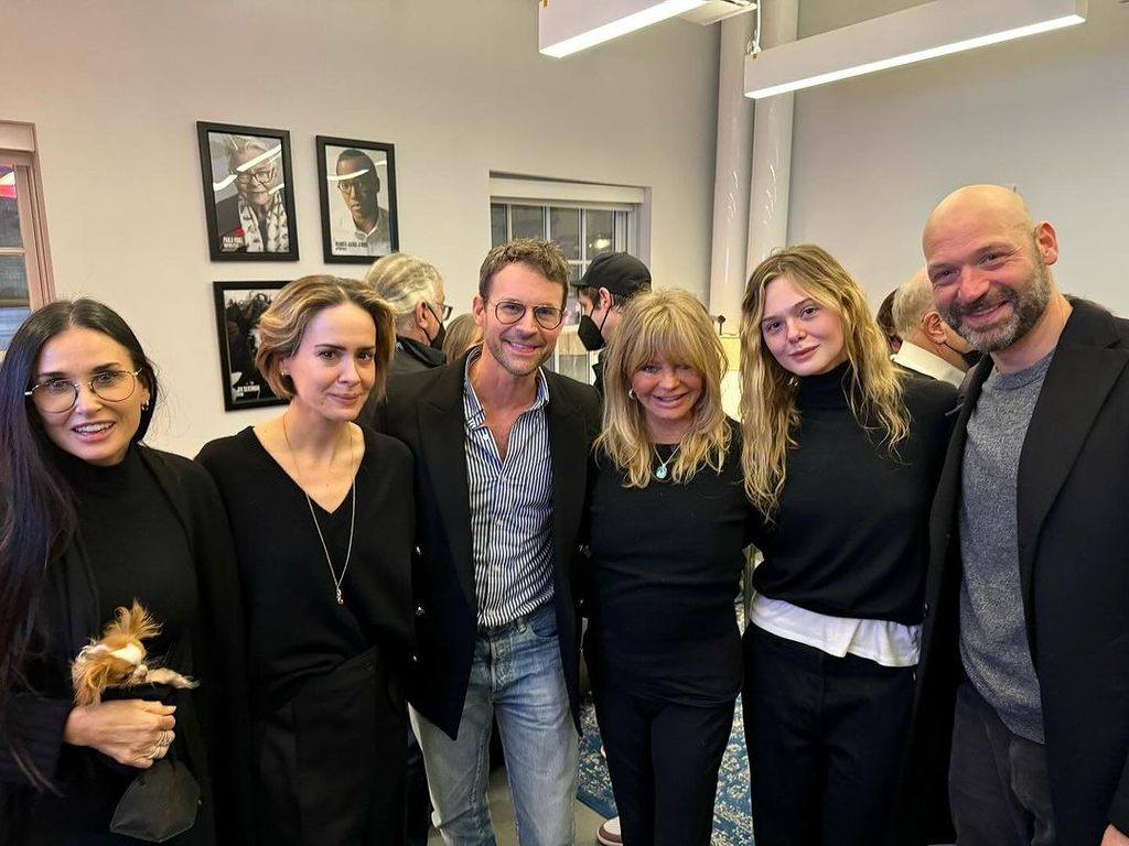 Stars attend a performance of "Appropriate" on Broadway