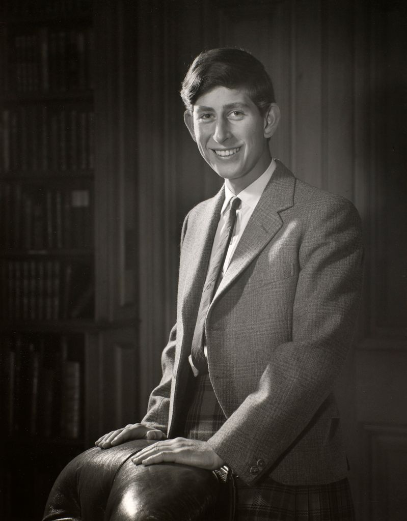 Prince Charles on his 18th birthday in 1966