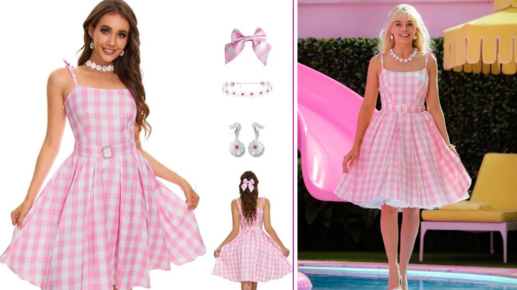 barbie gingham dress 