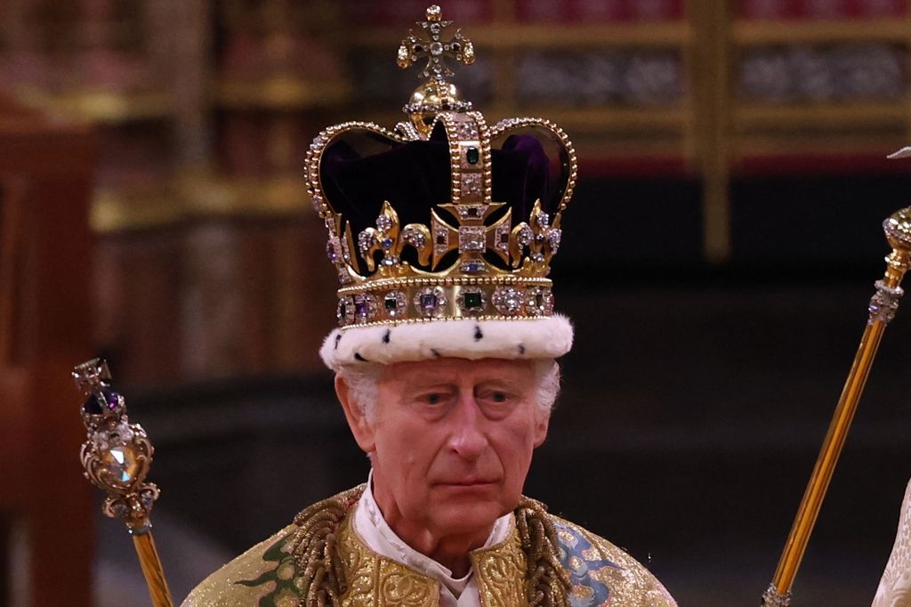 King Charles was overcome with emotion during his coronation 