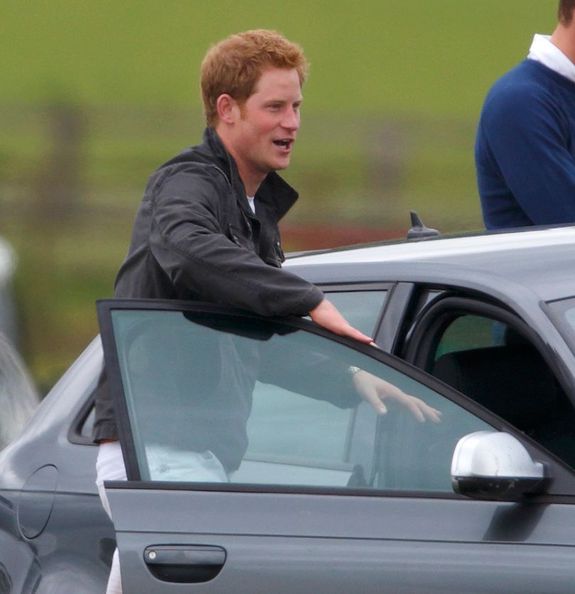 Prince Harry had graduated to a sportier Audi S3 by 2013