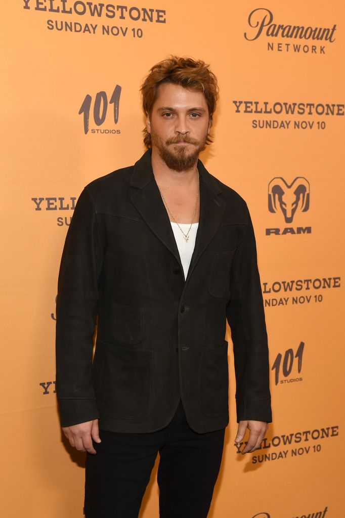 Luke Grimes attends Paramount Network's "Yellowstone" season 5B NYC premiere on November 07, 2024 in New York City