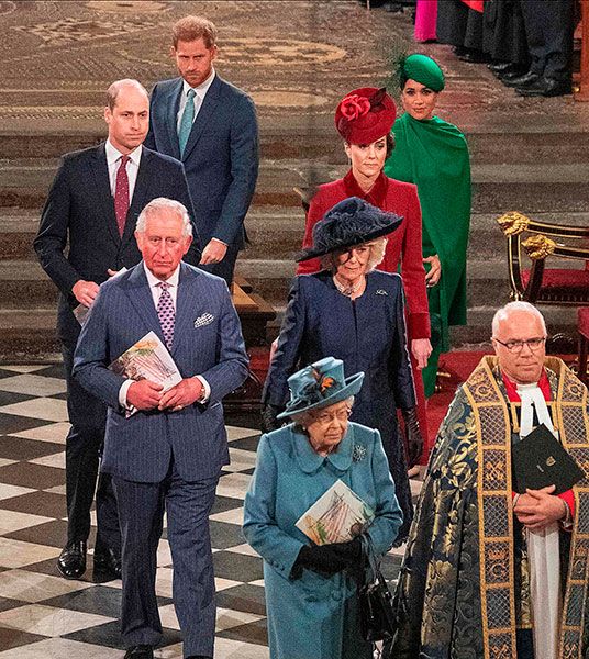 Royals at Commonwealth Day Service 2020