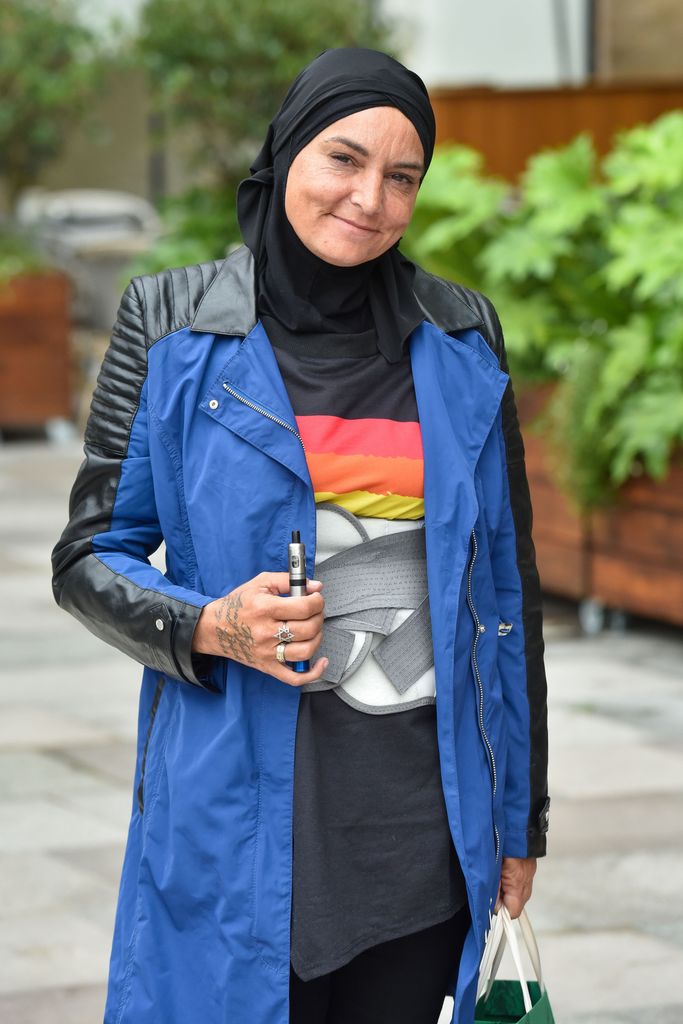 Sinead O'Connor seen at  the ITV Studios on September 16, 2019 in London, England. (Photo by HGL/GC Images)