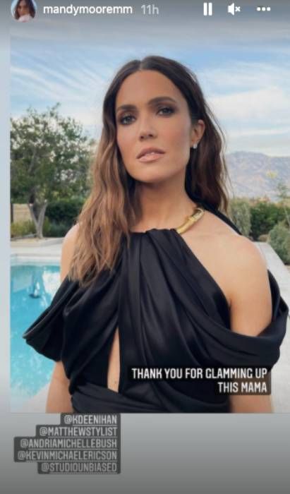 mandy moore jaw dropping pool photo