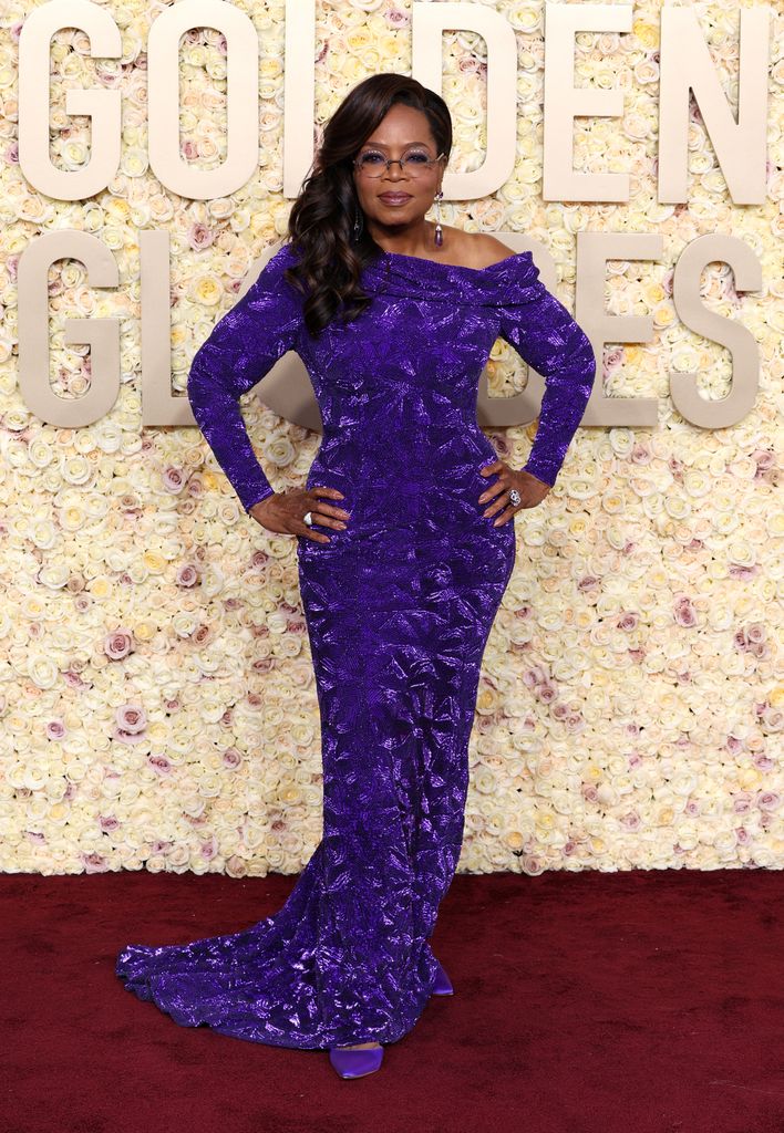 Oprah Winfrey attends the 81st Annual Golden Globe Awards at The Beverly Hilton on January 07, 2024 in Beverly Hills, California.