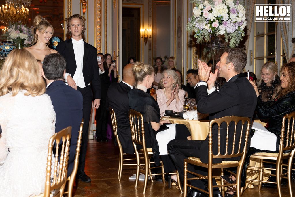 Proud Chris Martin, Blthye Danner and Gwyneth Paltrow 