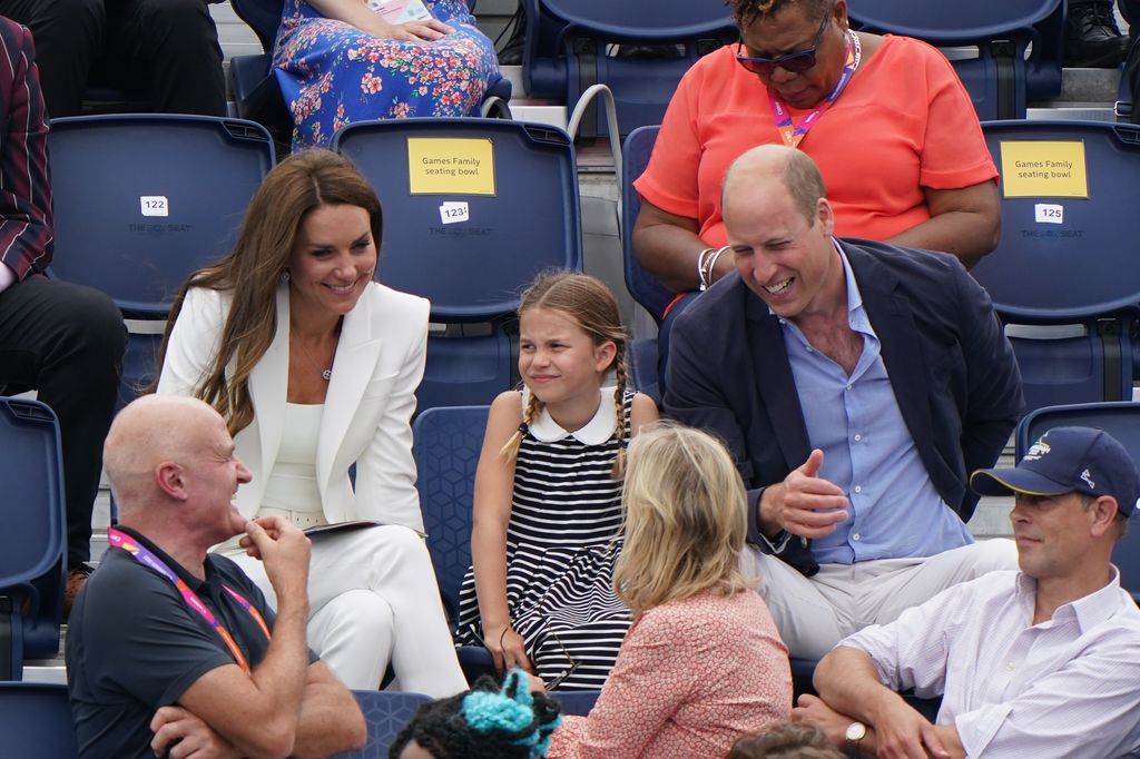 The Cambridges and Wessexes at the 2022 Commonwealth Games