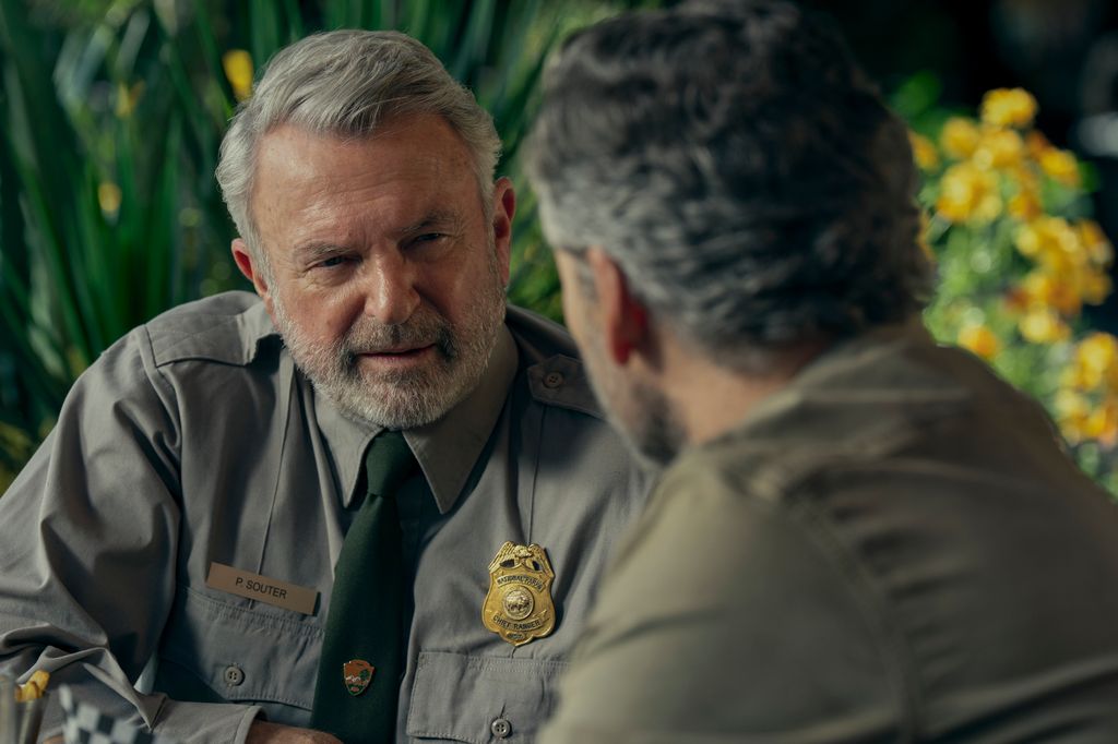 Sam Neill as Paul Souter in episode 102 of Untamed.