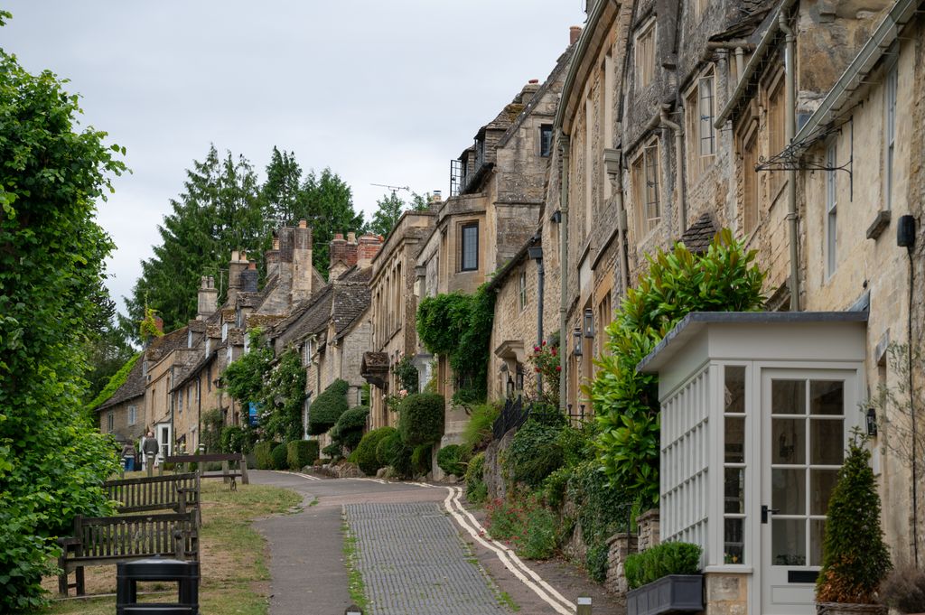 A general view of residential properties on The Hill 
