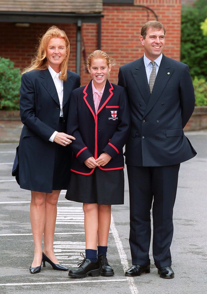 Princess Beatrice attends her first day at St George's