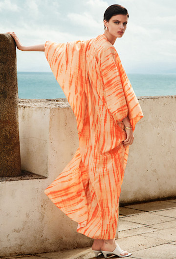 Cos Oversized Silk Kaftan Dress