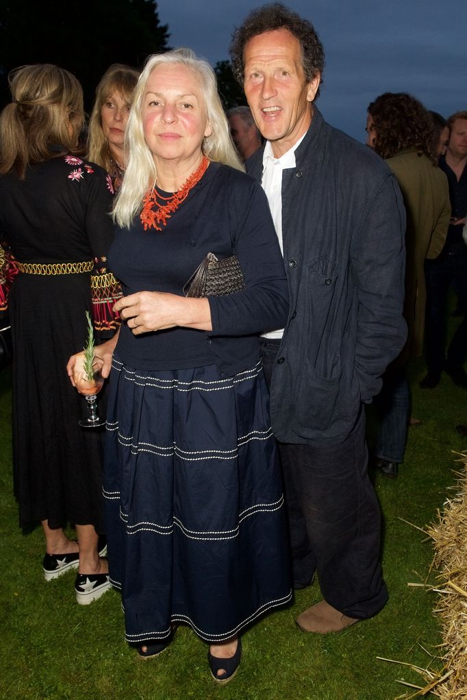Sarah Don and Monty Don at the GQ Hay Festival Dinner in 2017
