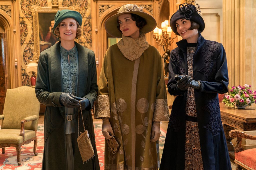 Laura Carmichael, Elizabeth McGovern, Michelle Dockery, in Downton Abbey