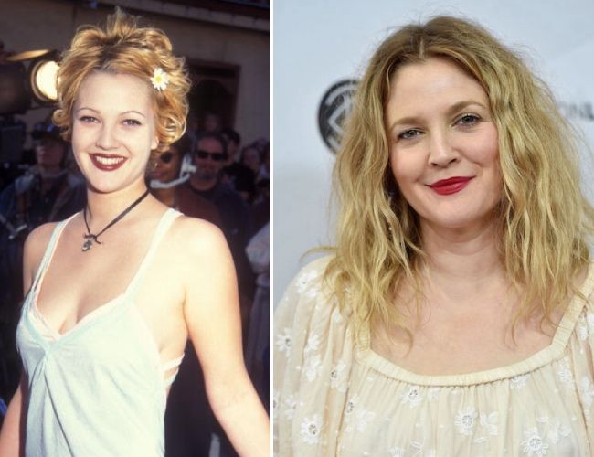 drew barrymore brows