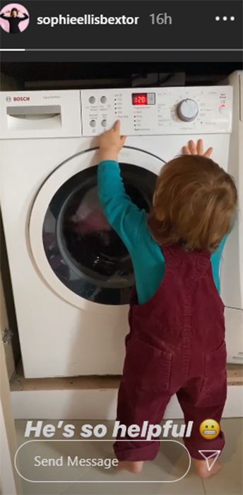 sophie ellis bextor washing machine
