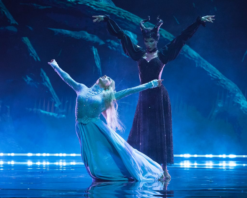 Alix Earle performs during Disney Night on Dancing with the Stars