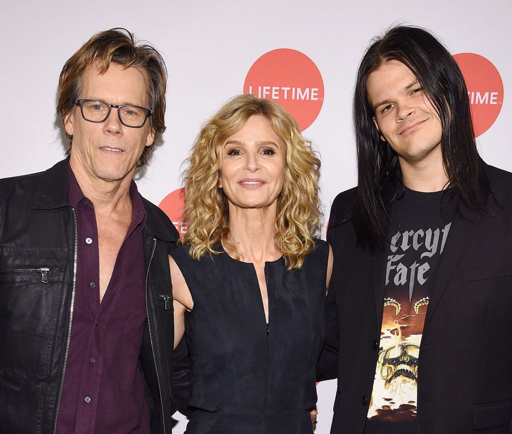 Kyra Sedgwick, Kevin Bacon and Travis Bacon attend the "Story Of A Girl" screening