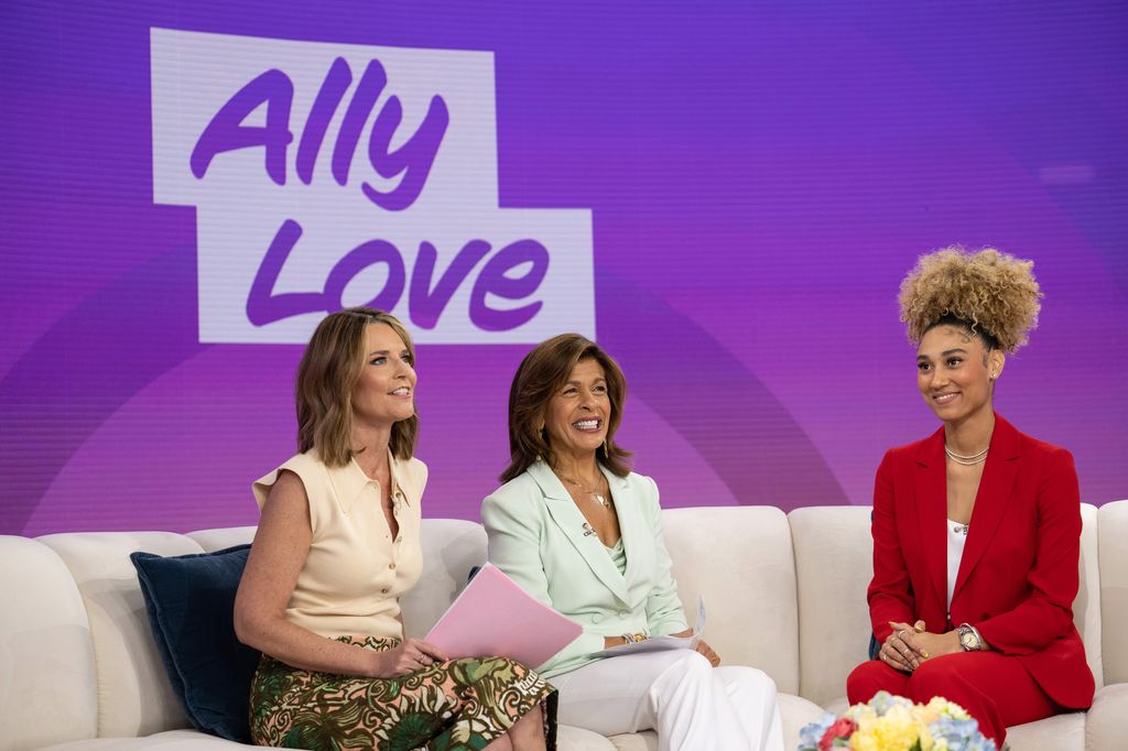 Savannah Guthrie, Hoda Kotb and Ally Love on the Today Show Tuesday, May 23, 2023 