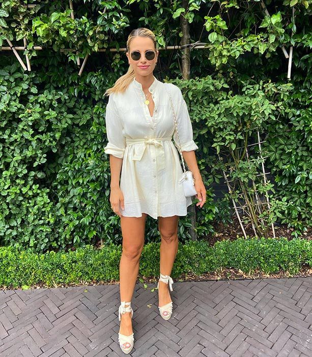 Vogue Williams shocks fans with amazing post-baby figure in minidress ...