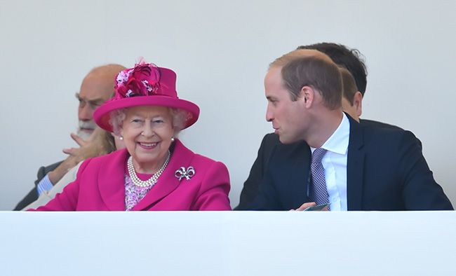 the queen prince william