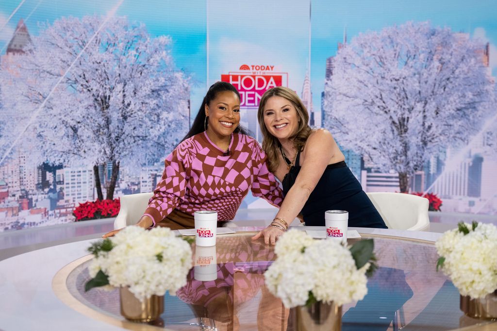 Sheinelle Jones and Jenna Bush Hager on Monday, February 28, 2023