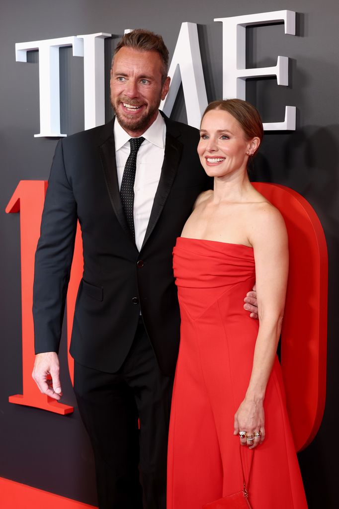 Dax Shepard and Kristen Bell attend the 2025 Time100 Gala at Jazz at Lincoln Center on April 24, 2025 in New York City.