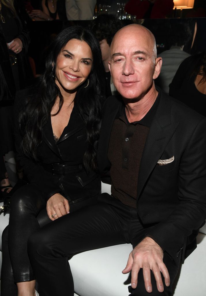 Lauren and Jeff attending a Tom Ford fashion show 