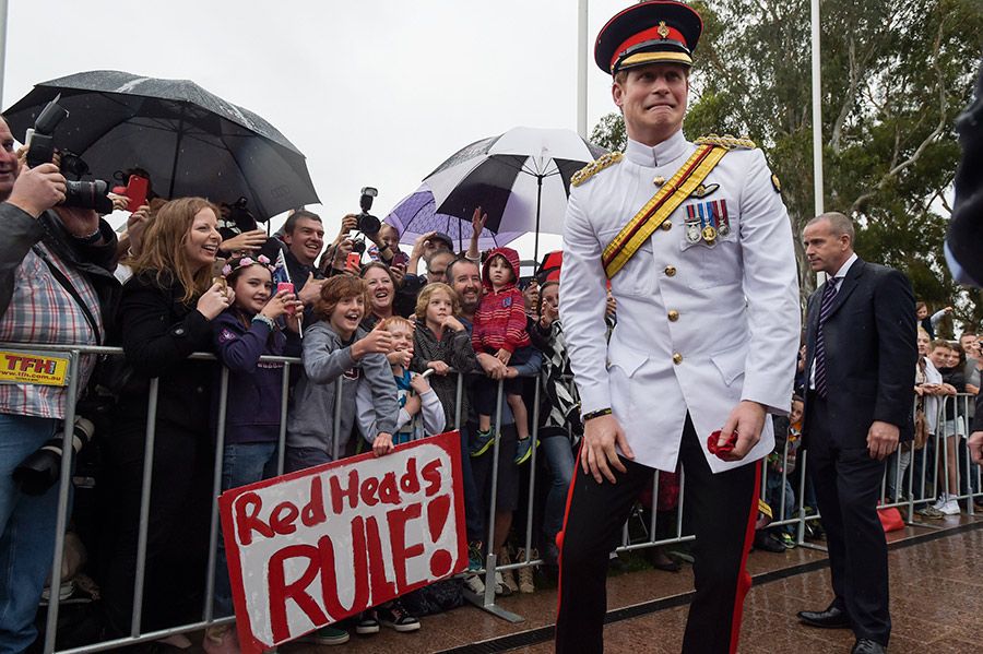 Prince Harry 27 redheads rule 
