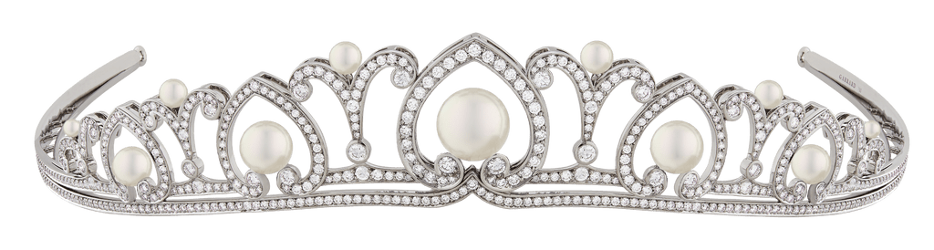 Pearl Tiara - available to rent from Garrard