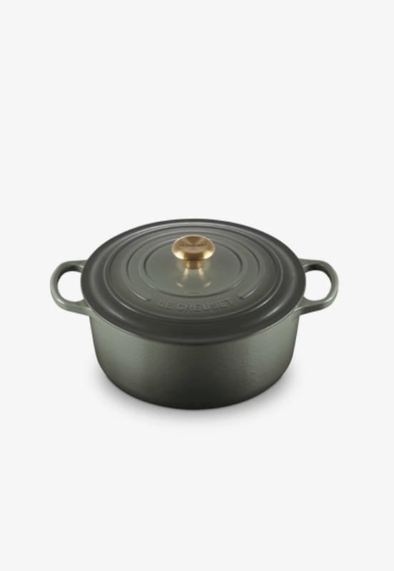 Cast Iron Round Casserole
