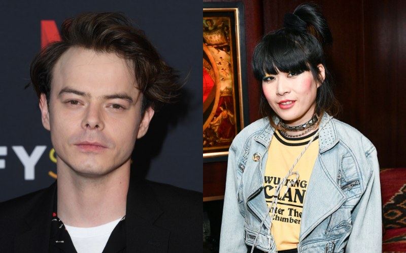 Charlie Heaton and Akiko Matsuura