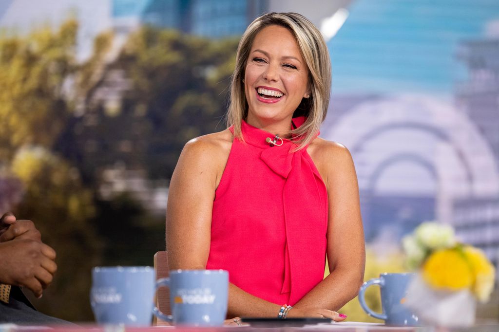 Dylan Dreyer in the Today Show studios 