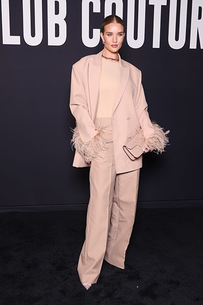Rosie HW Feathered Valentino Outfit