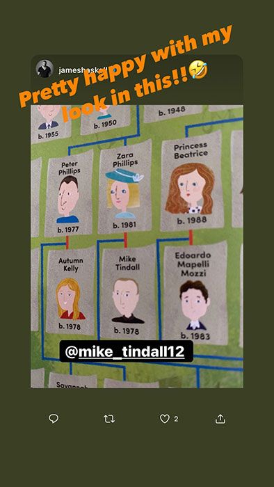 mike tindall family tree