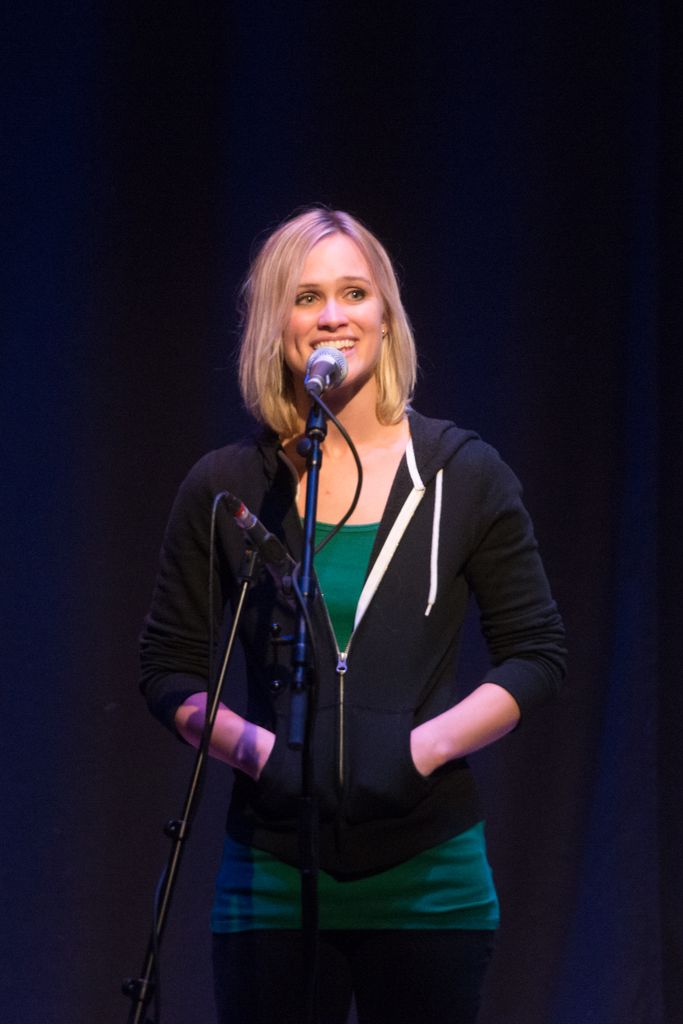 Kelly Kristofferson performs on stage at The Queen's Hall on January 16, 2016 in Edinburgh, Scotland