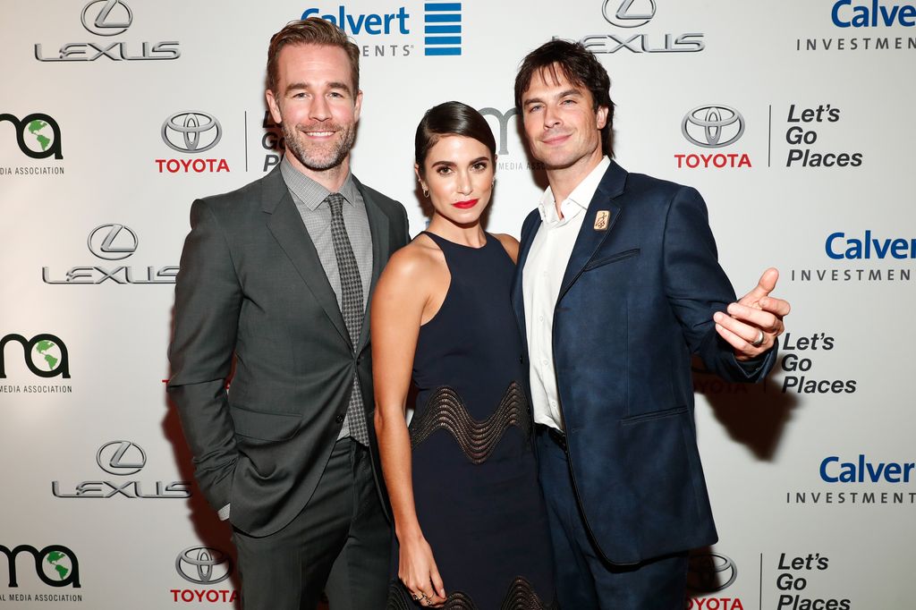 James Van Der Beek, Nikki Reed et Ian Somerhalder assistent à la 26e édition des EMA Awards de l'Environmental Media Association présentés par Toyota, Lexus et Calvert aux studios Warner Bros. le 22 octobre 2016 à Burbank, en Californie.