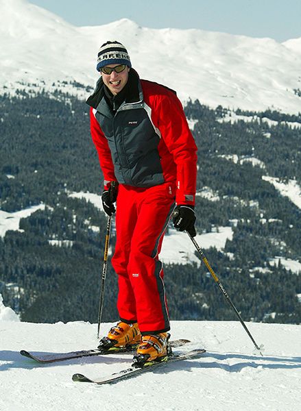 prince william skiing
